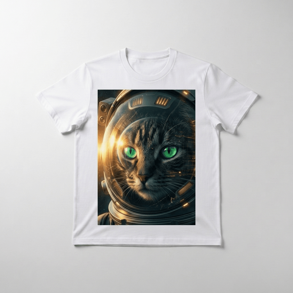 Imagine a future where cats could be smarter with neuralink — Shirt Front — Studio